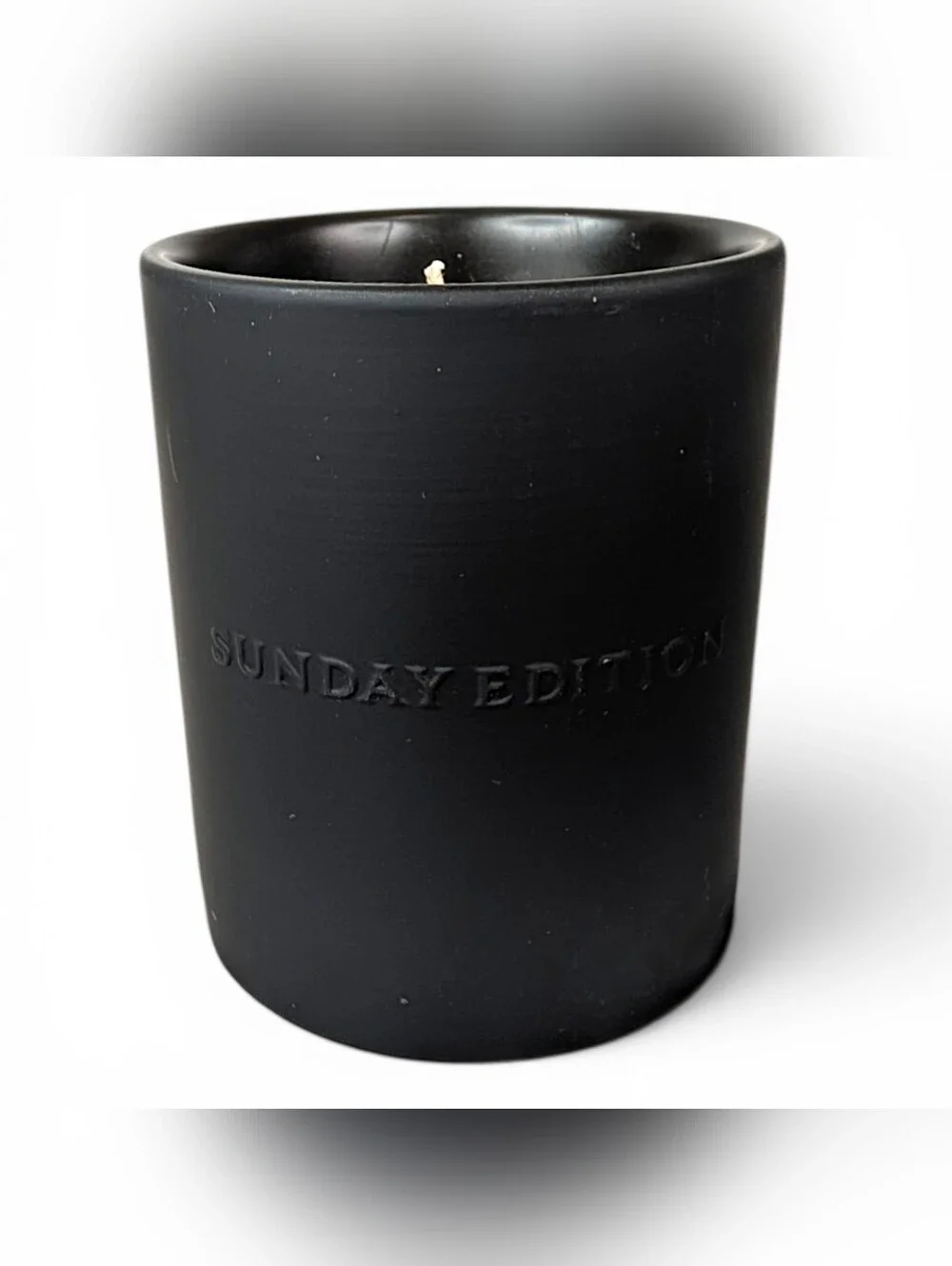 NEW Sunday Edition Candle Ash Scented Coconut Soy Wax 9 oz Handmade Neroli Rose